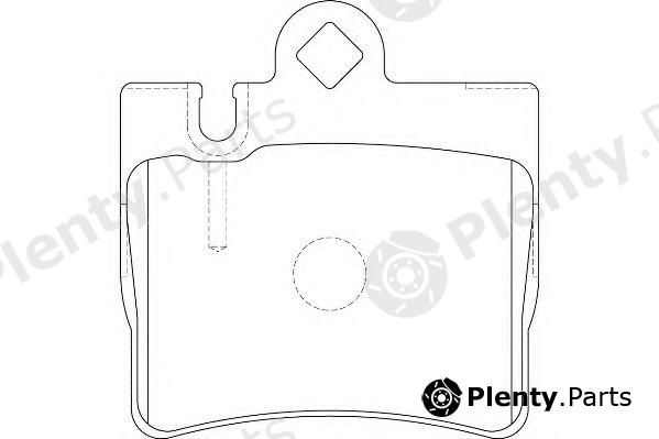  WAGNER part WBP23078A Brake Pad Set, disc brake