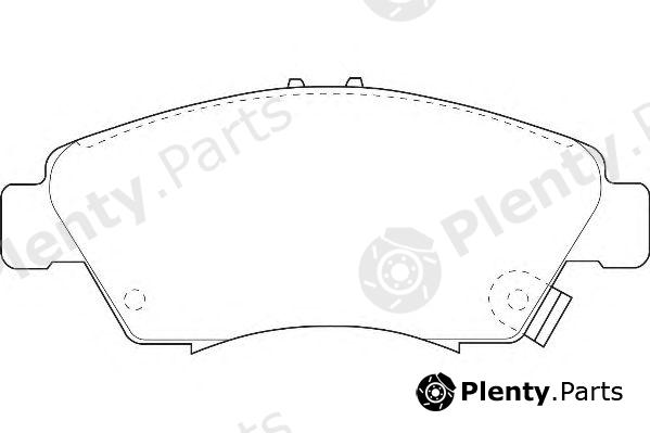  WAGNER part WBP21694A Brake Pad Set, disc brake