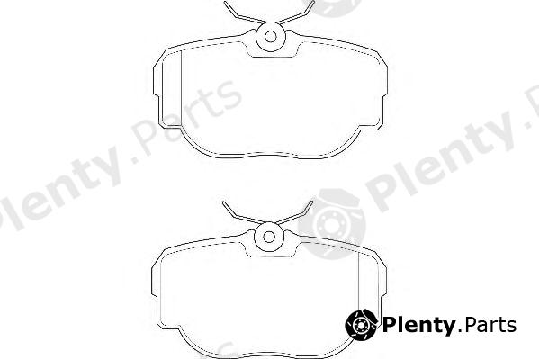  WAGNER part WBP23458A Brake Pad Set, disc brake