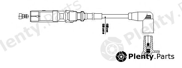  BREMI part 1A32E64 Ignition Cable