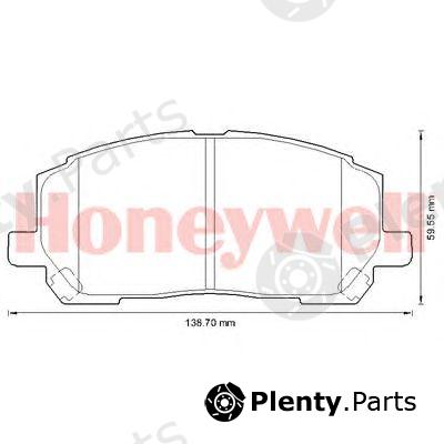  BENDIX part 572636B Brake Pad Set, disc brake