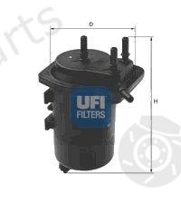  UFI part 24.013.00 (2401300) Fuel filter