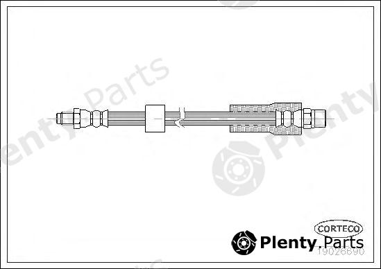  CORTECO part 19026690 Brake Hose