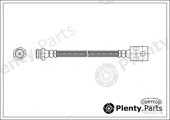  CORTECO part 19032578 Brake Hose