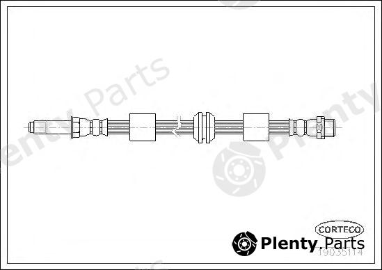  CORTECO part 19035114 Brake Hose