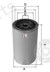  SOFIMA part S0320R Oil Filter