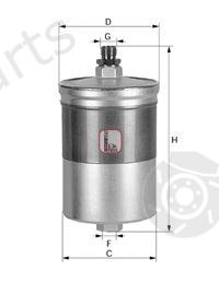  SOFIMA part S1505B Fuel filter