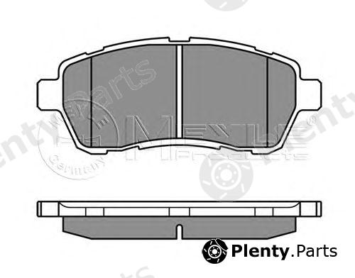  MEYLE part 0252428316/W (0252428316W) Brake Pad Set, disc brake