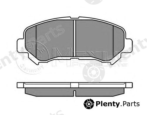  MEYLE part 0252463217 Brake Pad Set, disc brake