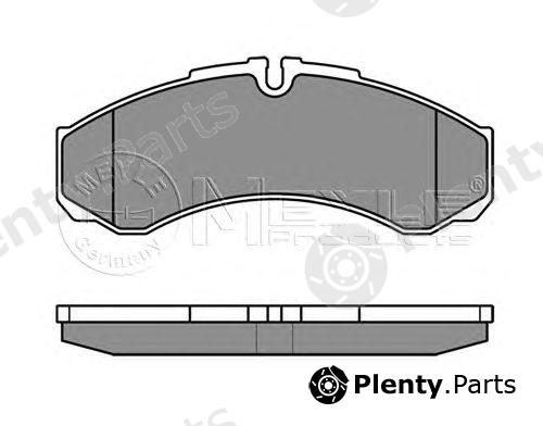  MEYLE part 0252912117 Brake Pad Set, disc brake