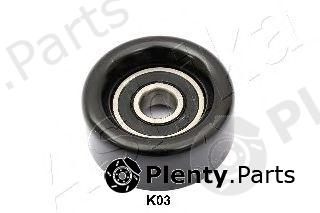  ASHIKA part 129-0K-K03 (1290KK03) Deflection/Guide Pulley, v-ribbed belt