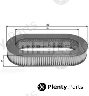  MAHLE ORIGINAL part LX304 Air Filter