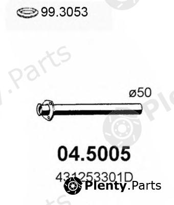  ASSO part 04.5005 (045005) Exhaust Pipe