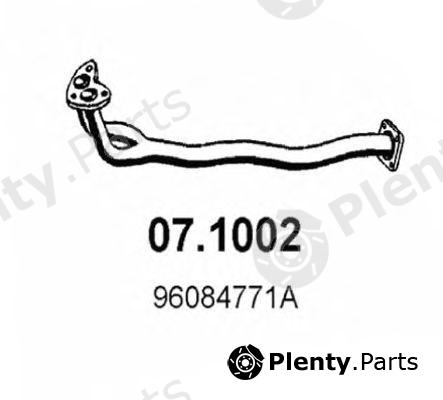  ASSO part 07.1002 (071002) Exhaust Pipe