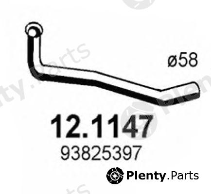  ASSO part 12.1147 (121147) Exhaust Pipe