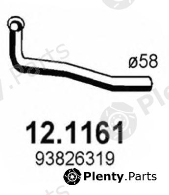  ASSO part 12.1161 (121161) Exhaust Pipe