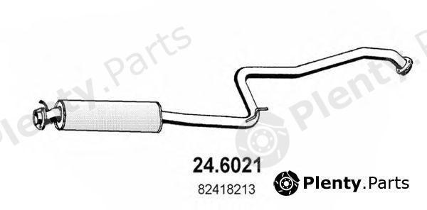  ASSO part 24.6021 (246021) Middle Silencer