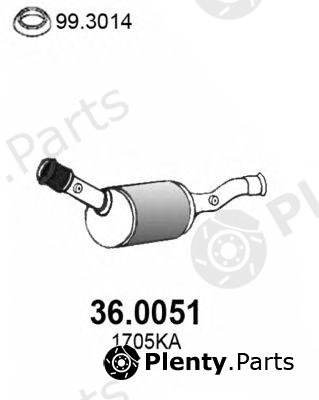  ASSO part 36.0051 (360051) Catalytic Converter
