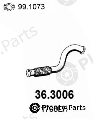  ASSO part 36.3006 (363006) Exhaust Pipe