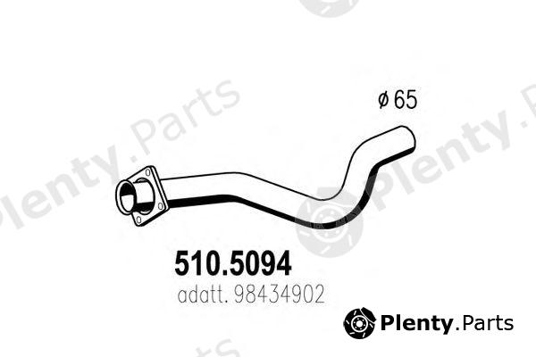  ASSO part 510.5094 (5105094) Exhaust Pipe
