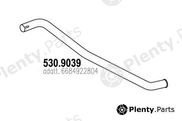  ASSO part 530.9039 (5309039) Exhaust Pipe