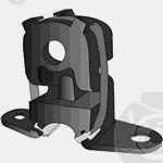  FENNO part X30242 Rubber Strip, exhaust system