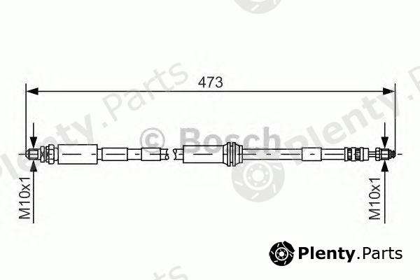  BOSCH part 1987476066 Brake Hose