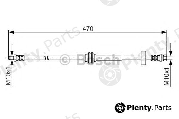  BOSCH part 1987476885 Brake Hose