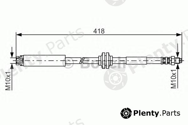  BOSCH part 1987481058 Brake Hose