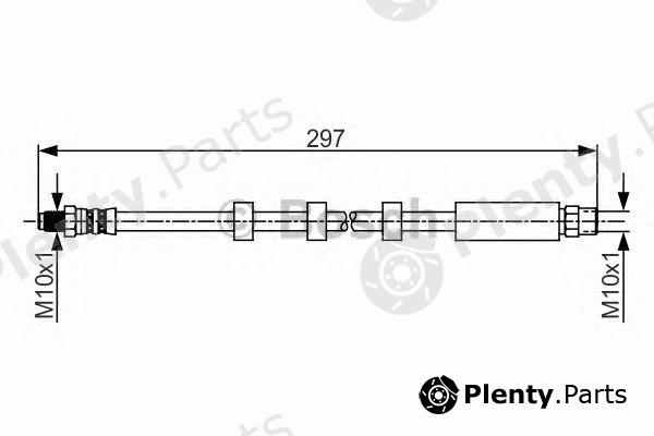 BOSCH part 1987481262 Brake Hose