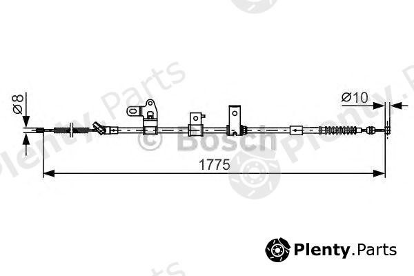  BOSCH part 1987482347 Cable, parking brake