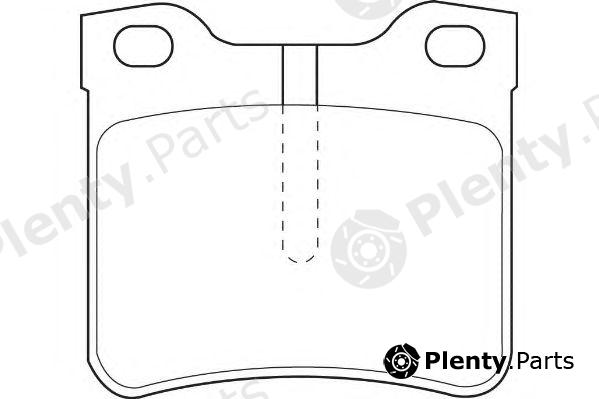  WAGNER part WBP21278C Brake Pad Set, disc brake