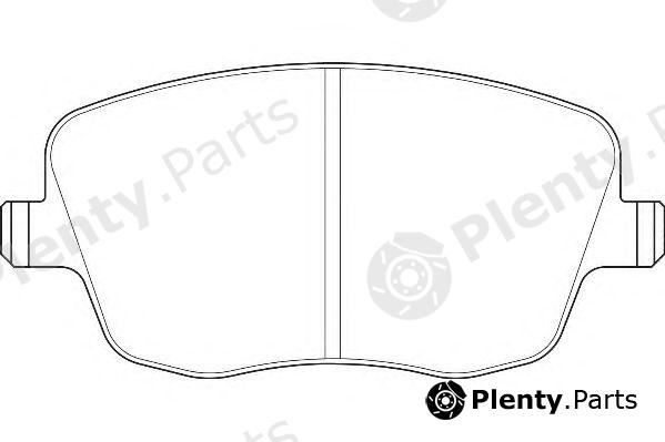  WAGNER part WBP23581A Brake Pad Set, disc brake