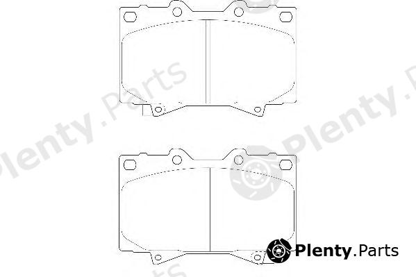  WAGNER part WBP23524A Brake Pad Set, disc brake