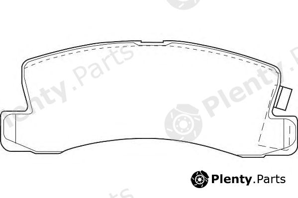  WAGNER part WBP21833A Brake Pad Set, disc brake