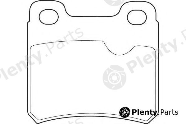  WAGNER part WBP21140A Brake Pad Set, disc brake