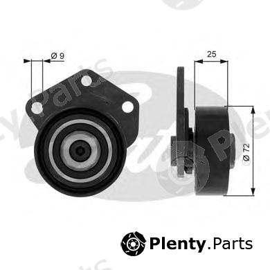  GATES part T36049 Deflection/Guide Pulley, v-ribbed belt