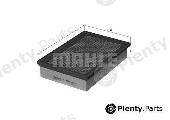  KNECHT part LX2047 Air Filter