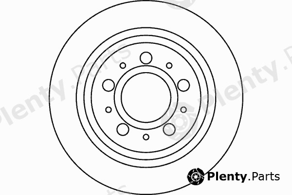  TEXTAR part 92097800 Brake Disc