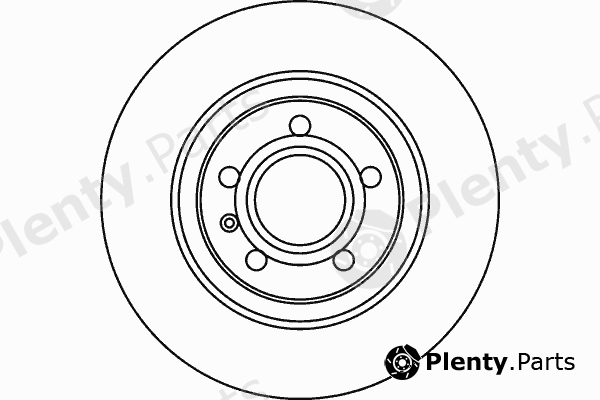  TEXTAR part 92137100 Brake Disc