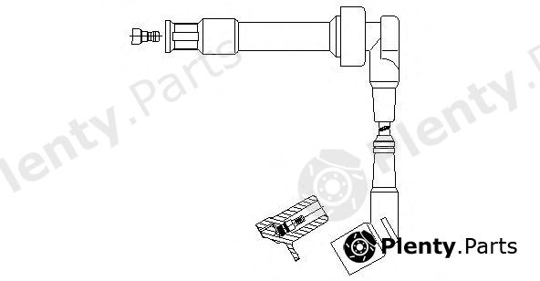  BREMI part 176S102 Ignition Cable