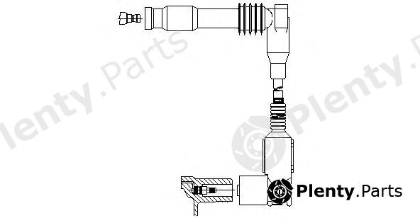  BREMI part 3A46E57 Ignition Cable
