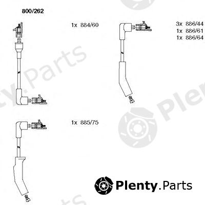  BREMI part 800/262 (800262) Ignition Cable Kit