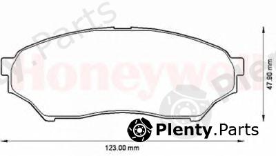  BENDIX part 572499B Brake Pad Set, disc brake