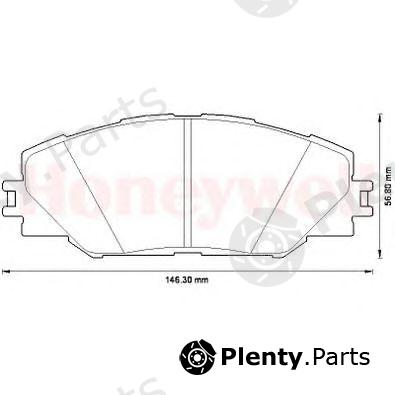  BENDIX part 572569B Brake Pad Set, disc brake