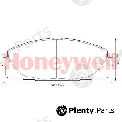  BENDIX part 572650B Brake Pad Set, disc brake