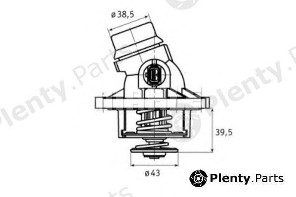  BEHR THERMOT-TRONIK part TM12105 Thermostat, coolant