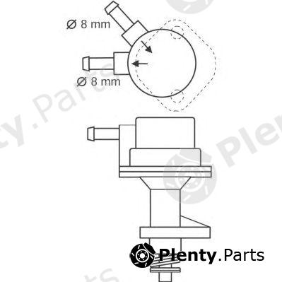  QUINTON HAZELL part QFP133 Fuel Pump