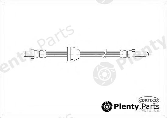  CORTECO part 19018769 Brake Hose