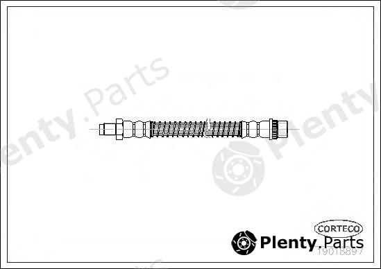  CORTECO part 19018897 Brake Hose
